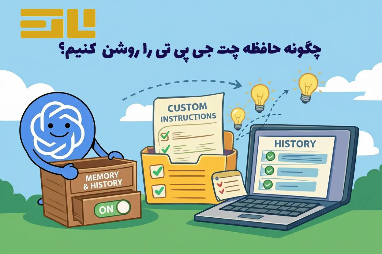 تصویر چگونه حافظه چت جی پی تی را روشن و مدیریت کنیم؟