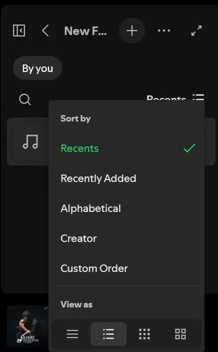 پلی لیست اسپاتیفای