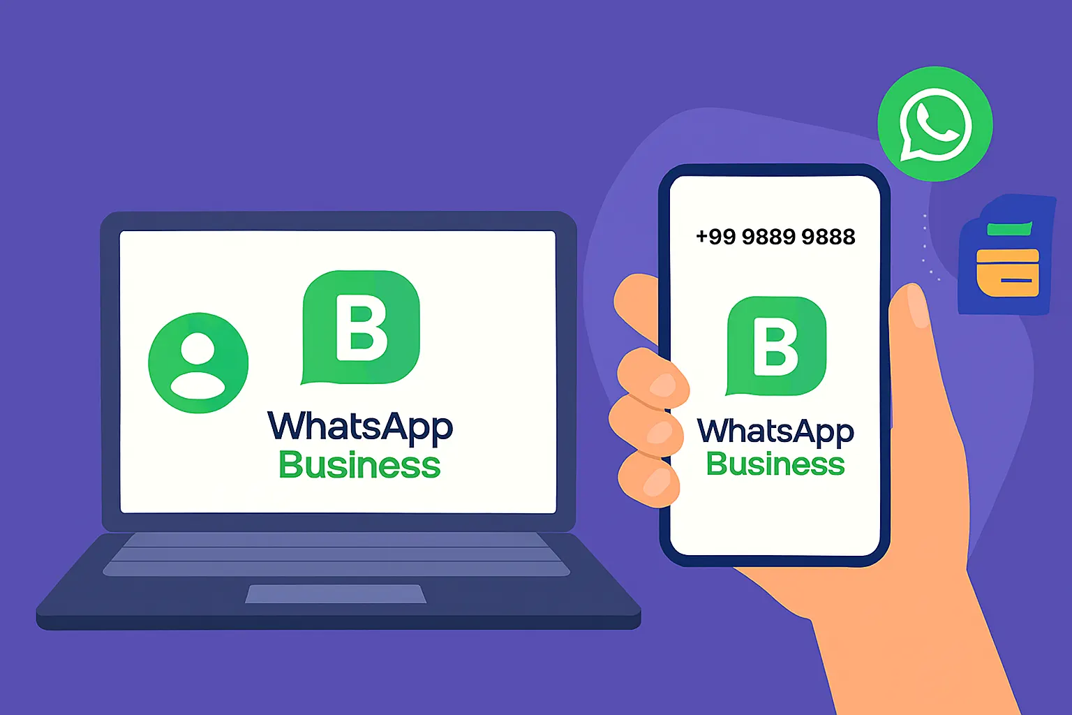 فعالسازی واتساپ بدون شماره