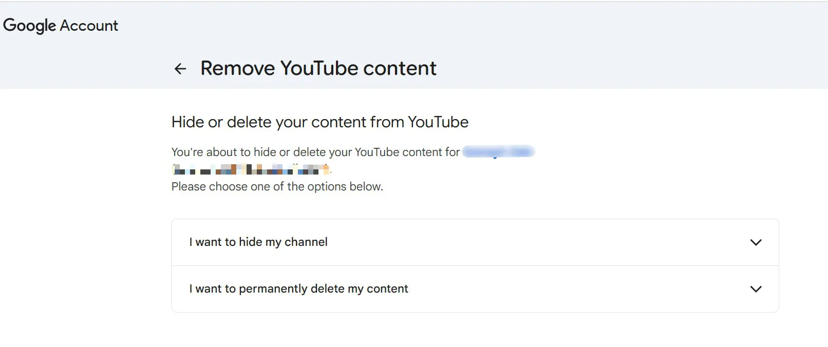  آموزش حذف کانال یوتیوب در کامپیوتر