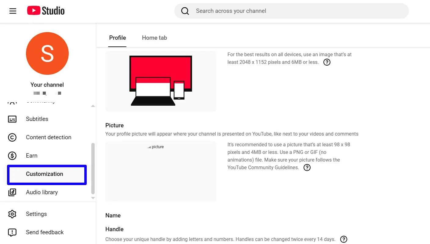 حذف محتوای کانال یوتیوب بدون حذف اکانت