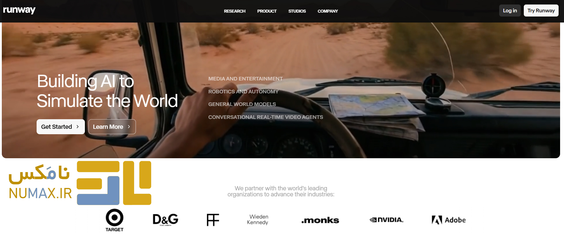 runwayml ساخت انیمیشن با هوش مصنوعی