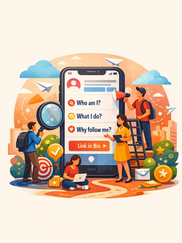 بیو برای پیج کاری