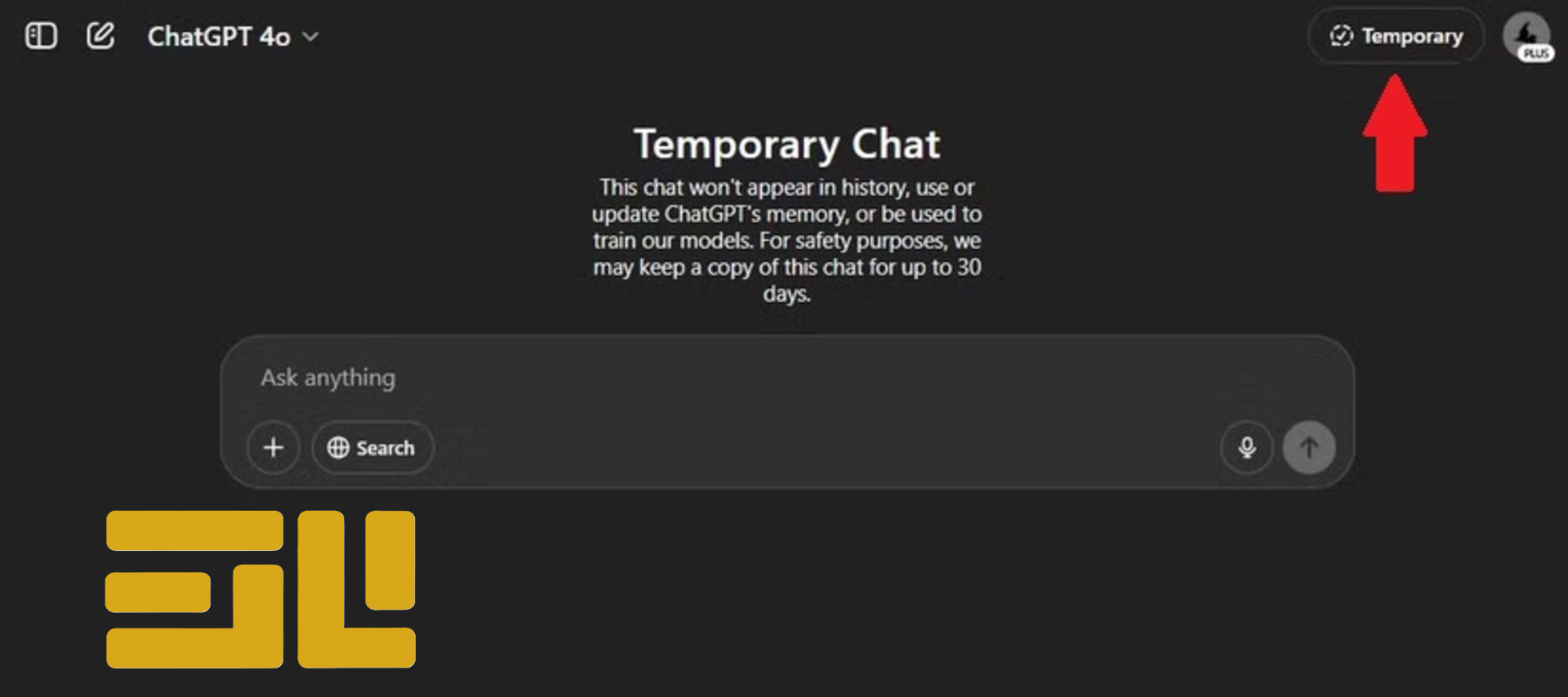 چت موقت با چت جی پی تی