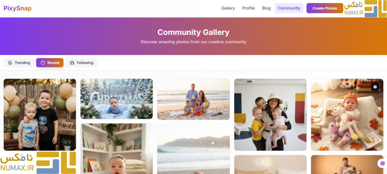 سایت پیکسی اسنپ برای ویرایش عکس با هوش مصنوعی 